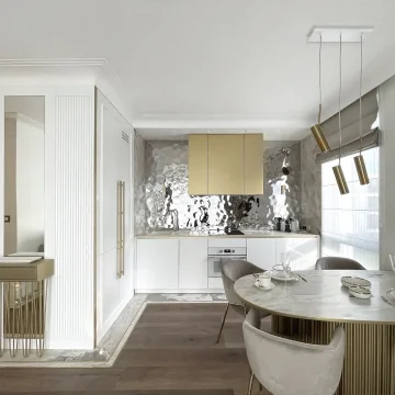 interior design apartment rental sopot, poland