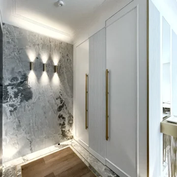 interior design apartment rental sopot, poland