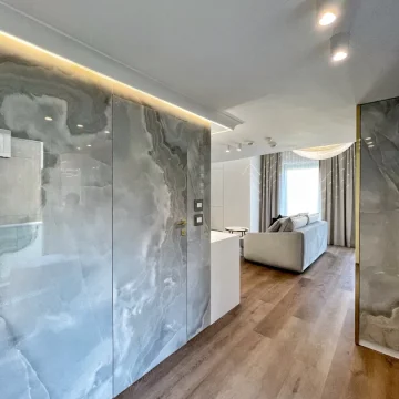 interior design apartment rental sopot, poland