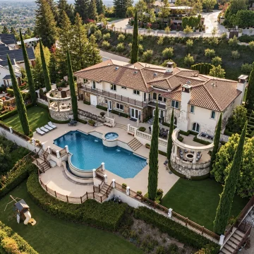 glendora aerial view 1