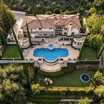 glendora aerial view 2