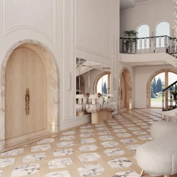 interior design glendora foyer 4