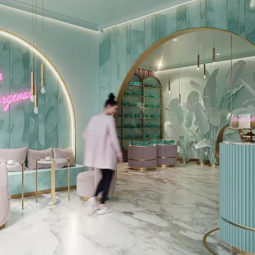 interior design los angeles, lash box